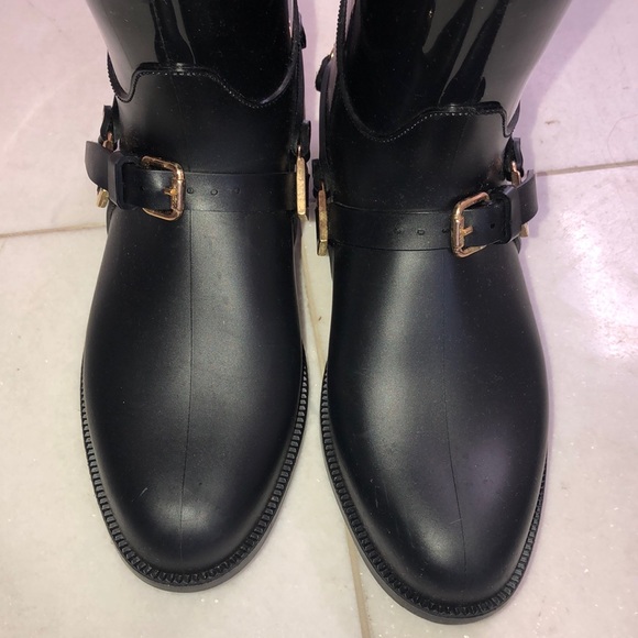 Black Jimmy Choo Rainboots (Size 36) - Picture 2 of 5